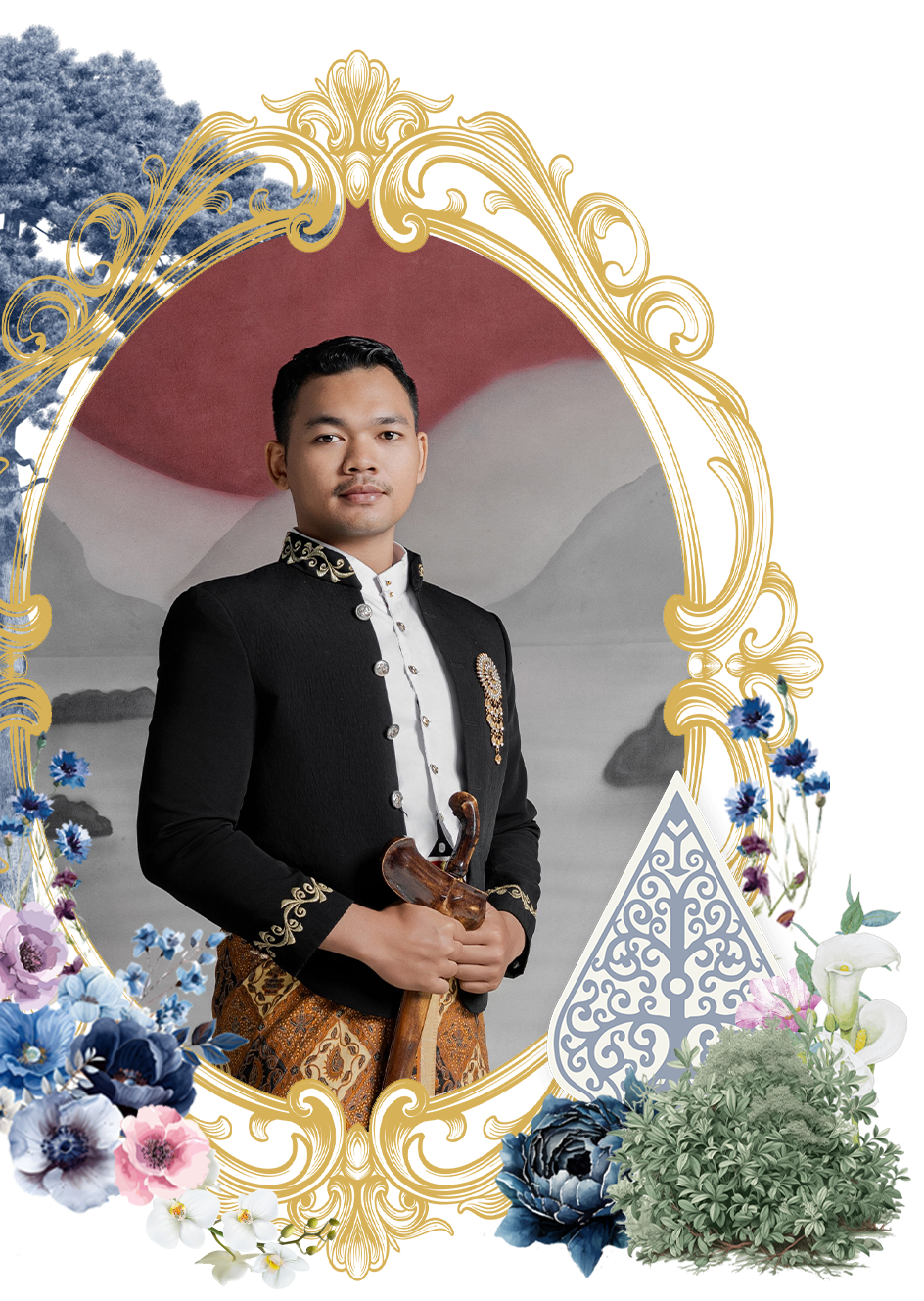 Mempelai kiri arjuna